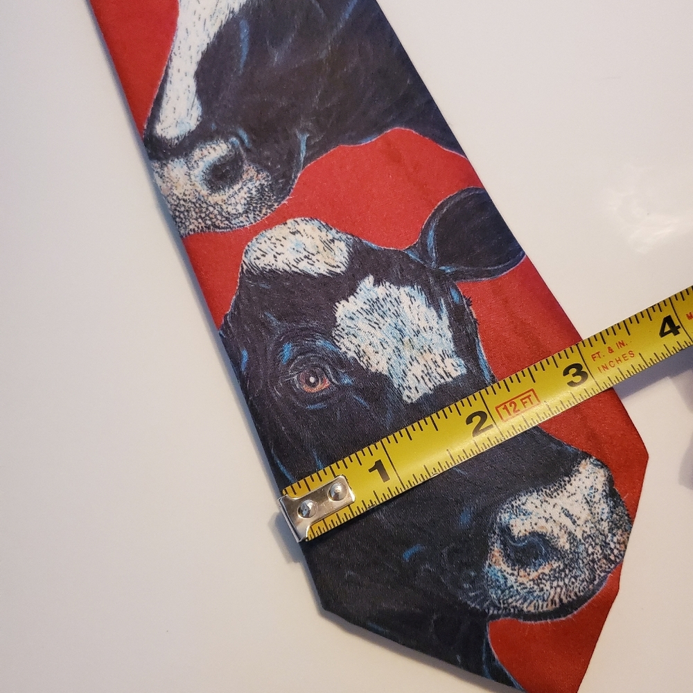 Cow "Ralph Marlin" tie - Picture 2 of 4
